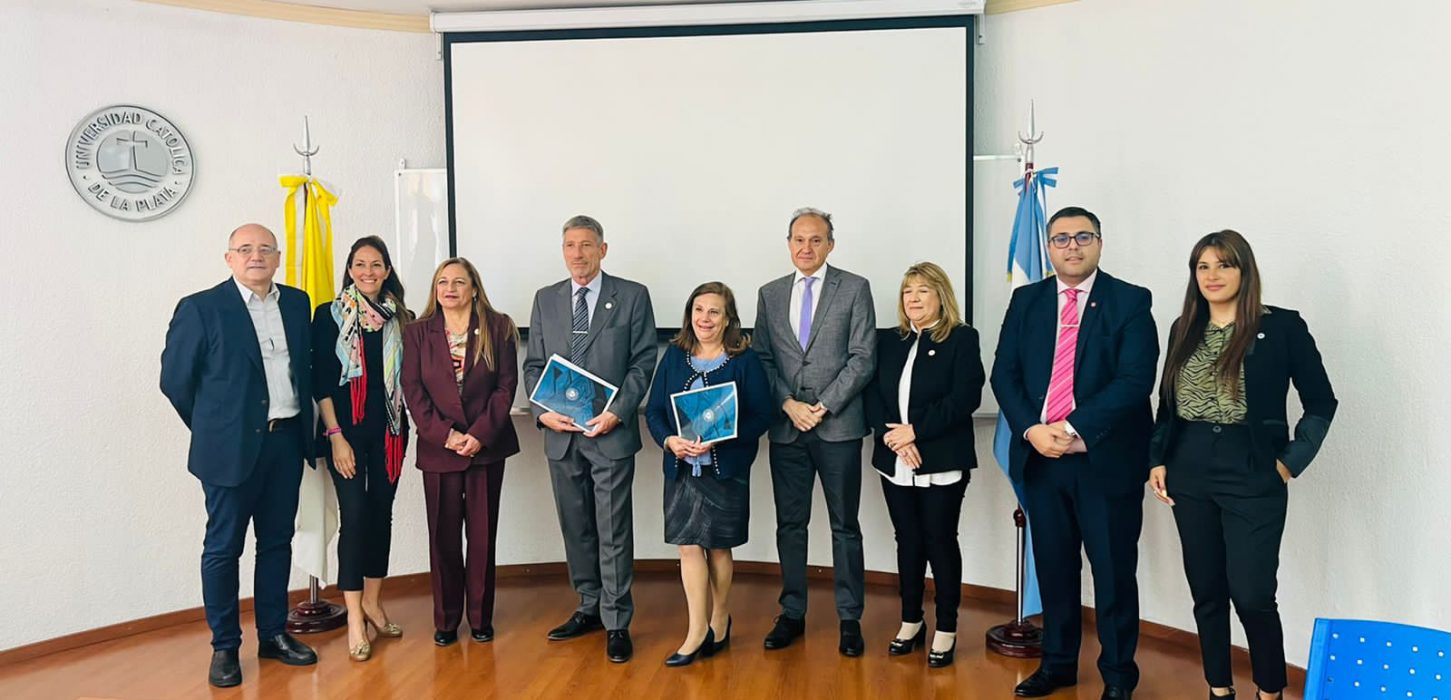 Importante convenio entre la UCALP y el Colegio de Martilleros de Quilmes