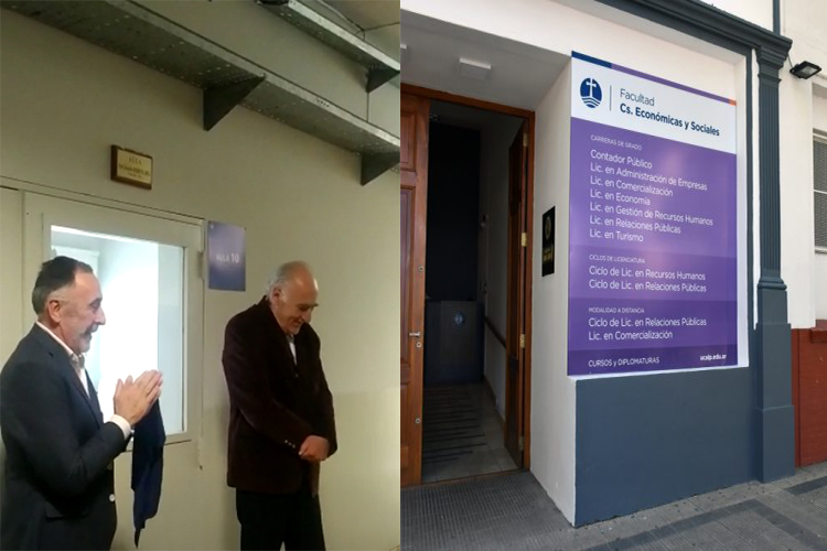 Reconocimiento a docente y ex decano de la Facultad de Ciencias Económicas y Sociales