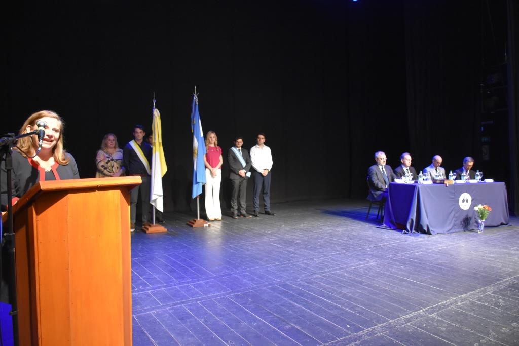 Acto de colación de la Facultad de Derecho y Ciencias Políticas