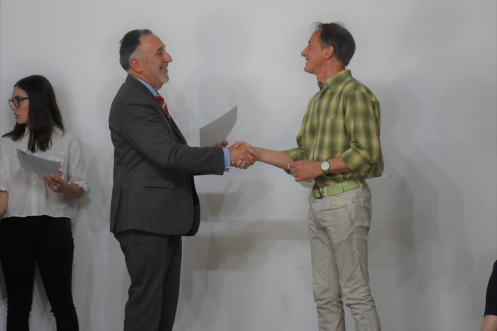 La Facultad de Ciencias Económicas y Sociales realizó un homenaje a los docentes con más de 25 años en la UCALP 