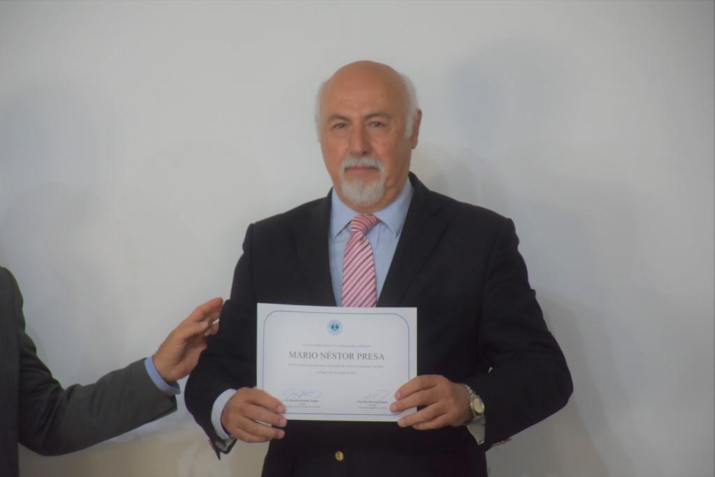 La Facultad de Ciencias Económicas y Sociales realizó un homenaje a los docentes con más de 25 años en la UCALP 