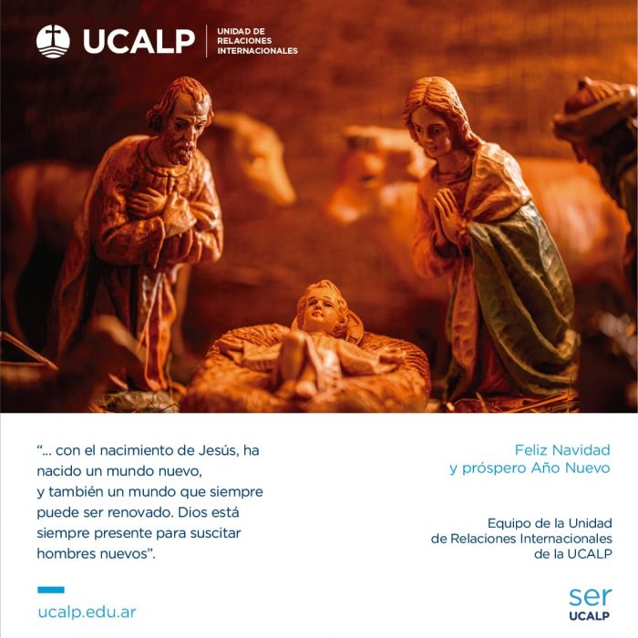 Feliz Navidad y próspero Año Nuevo les desea la Unidad de Relaciones Internacionales