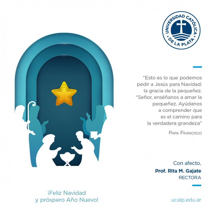 La UCALP les desea una Feliz Navidad y un Próspero Año Nuevo