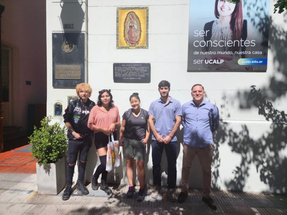 La UCALP recibió a los primeros estudiantes de intercambio