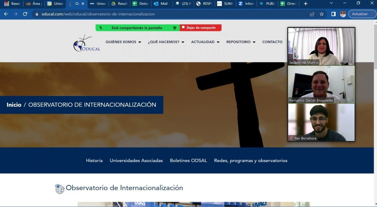 La UCALP se incorpora al ObservatORI de ODUCAL