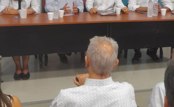 La UCALP en la entrega de la donación que la Fundación Florencio Pérez hizo al hospital San Martín