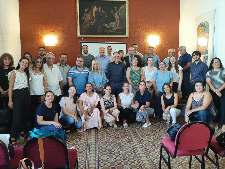 Reunión del claustro docente de la Facultad de Humanidades