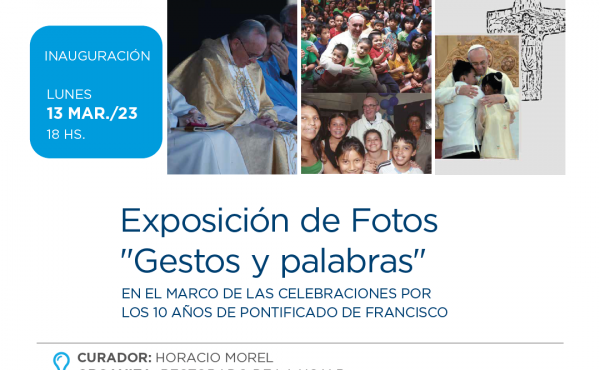 Invitación a la Exposición de Fotos “Gestos y palabras”