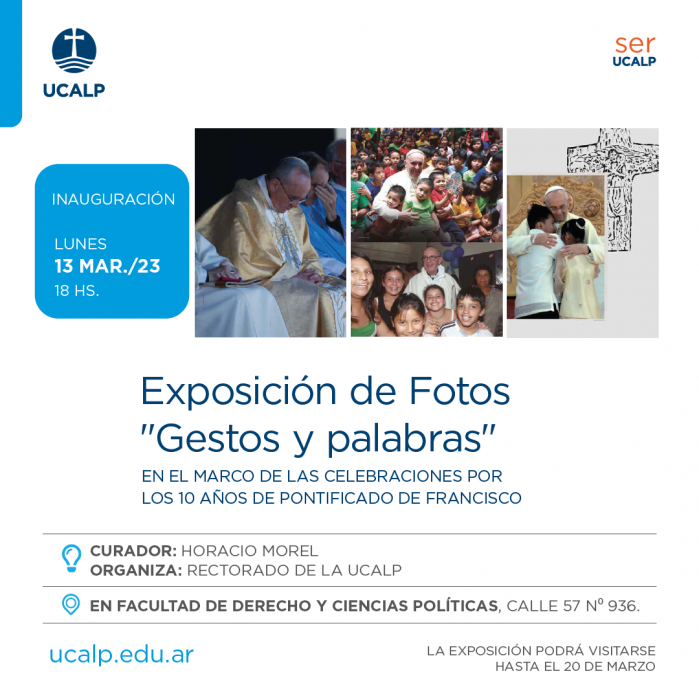 Invitación a la Exposición de Fotos “Gestos y palabras”