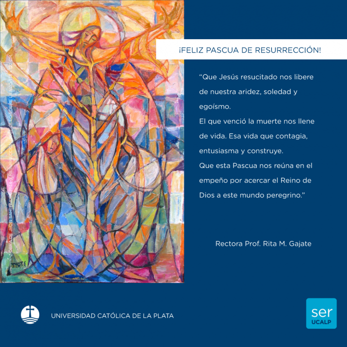 La UCALP les desea una ¡Feliz Pascua de Resurrección!