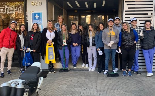 La Facultad de Odontología y el proyecto por una ciudad más limpia