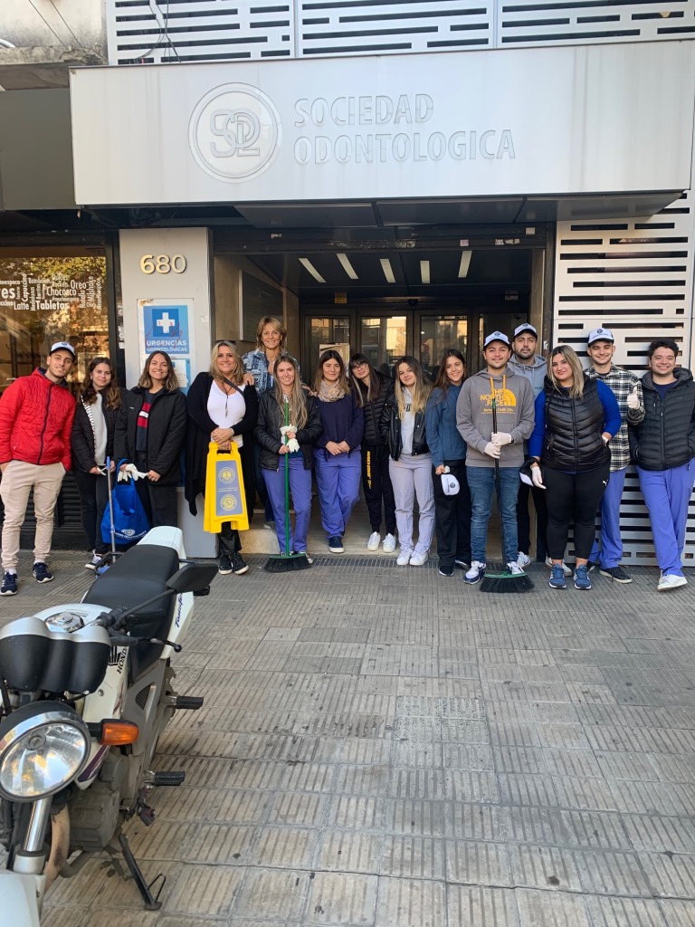 La Facultad de Odontología y el proyecto por una ciudad más limpia