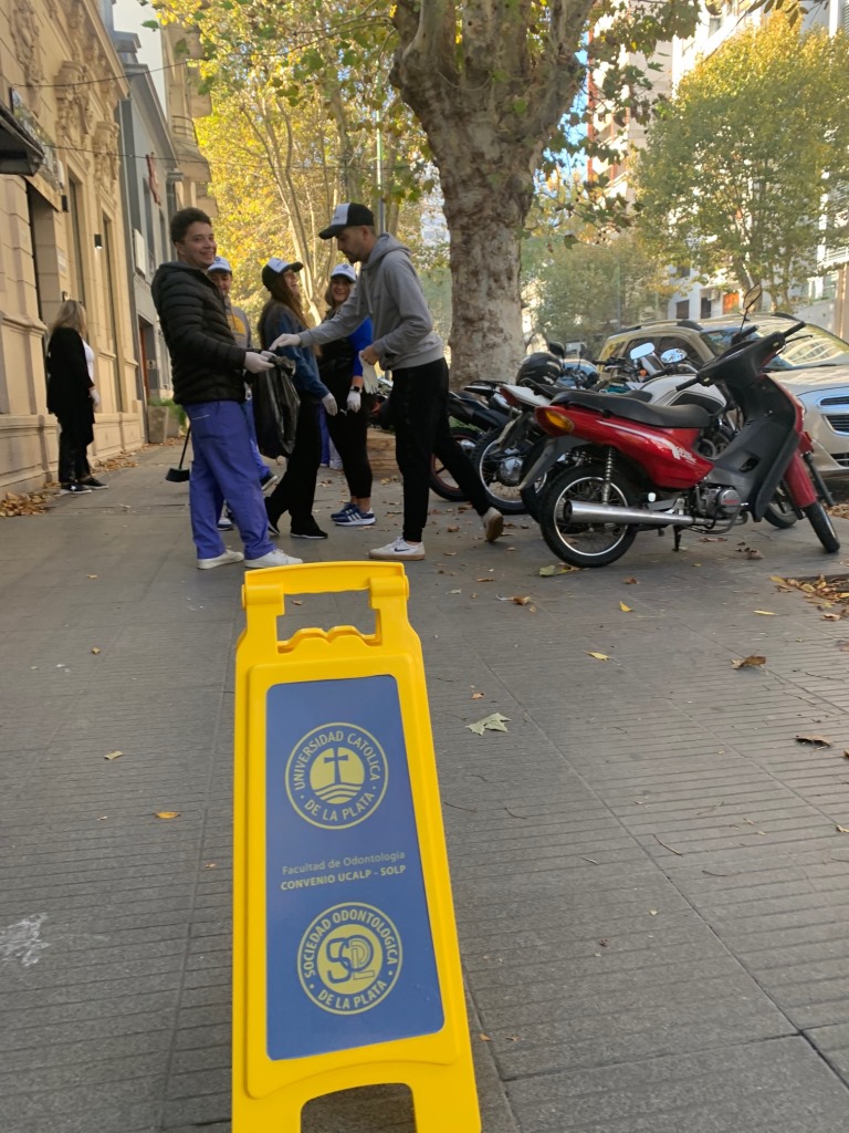 La Facultad de Odontología y el proyecto por una ciudad más limpia