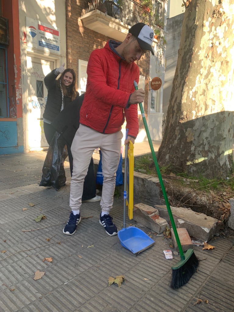 La Facultad de Odontología y el proyecto por una ciudad más limpia