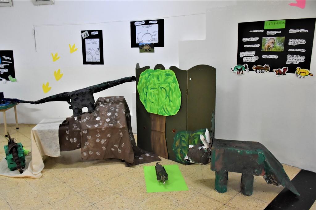 Se presentó la expo ‘’Dinosaurios y Momias’’ realizada por el Jardín José Manuel Estada