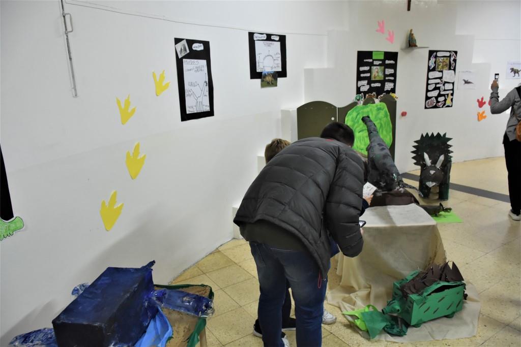 Se presentó la expo ‘’Dinosaurios y Momias’’ realizada por el Jardín José Manuel Estada