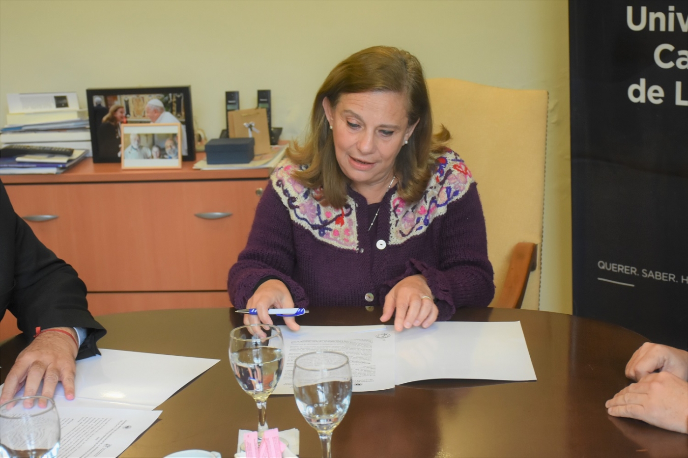 Convenio marco de colaboración entre la Universidad y el Círculo de periodistas de la Provincia de Buenos Aires