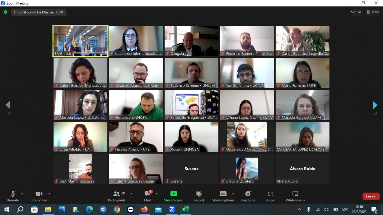 La URI participó de la Jornada de Vinculación Universitaria de StudyBA