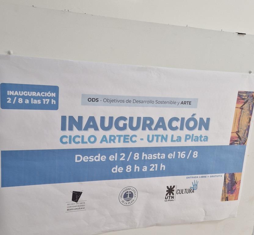 Se presentó exposición sobre los distintos ODS y su relación con el arte