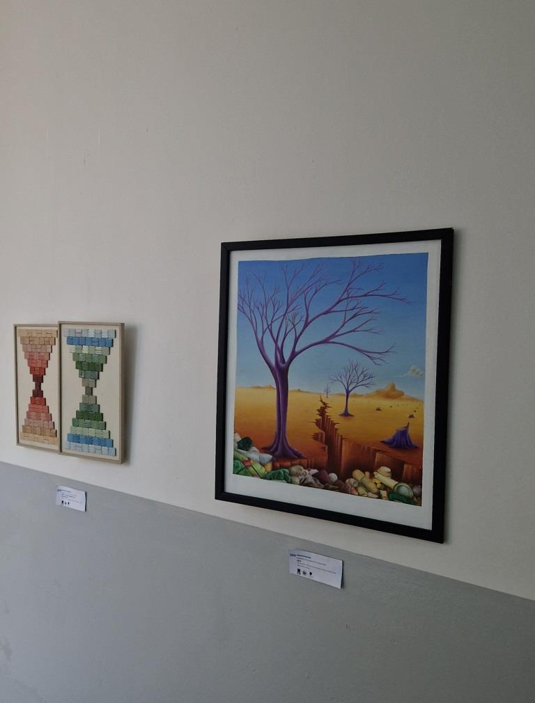 Se presentó exposición sobre los distintos ODS y su relación con el arte