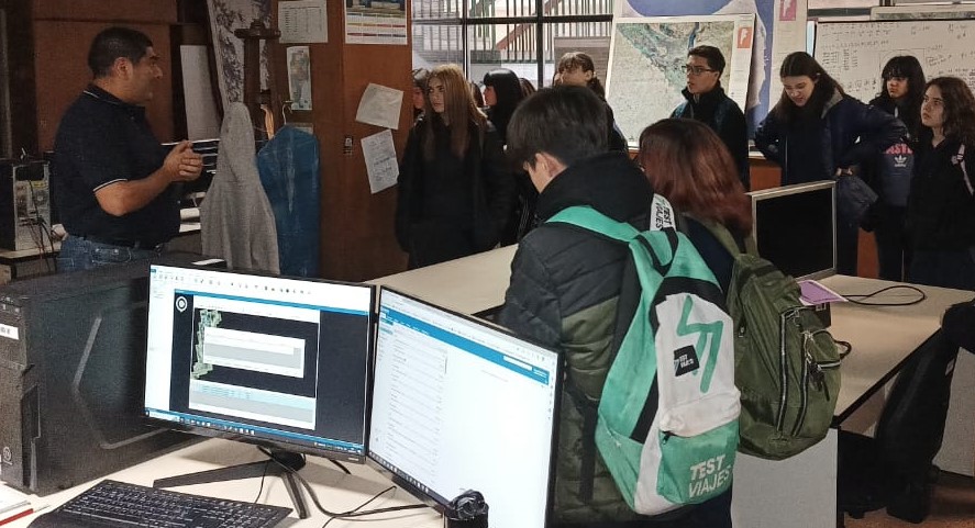 Visita al Instituto Geográfico Nacional