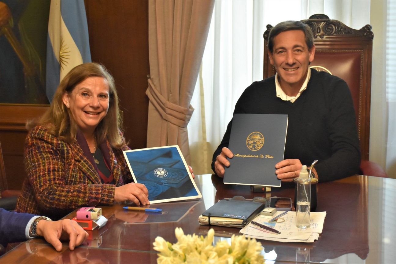 Nuevo convenio sobre prácticas con la Municipalidad de La Plata