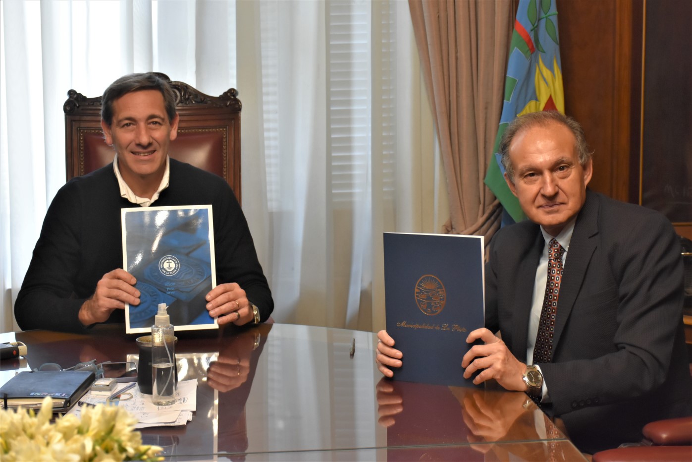 Nuevo convenio sobre prácticas con la Municipalidad de La Plata