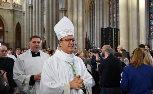 Monseñor Gabriel Mestre inició su ministerio como Arzobispo platense