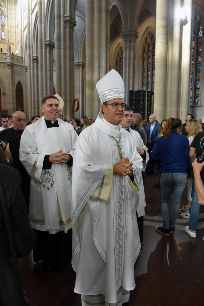 Monseñor Gabriel Mestre inició su ministerio como Arzobispo platense