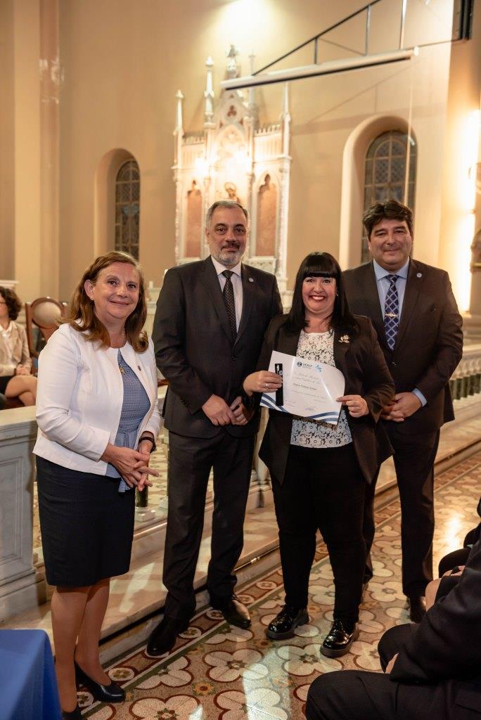 Acto de Colación y reconocimiento a docentes en la Subsede Bernal