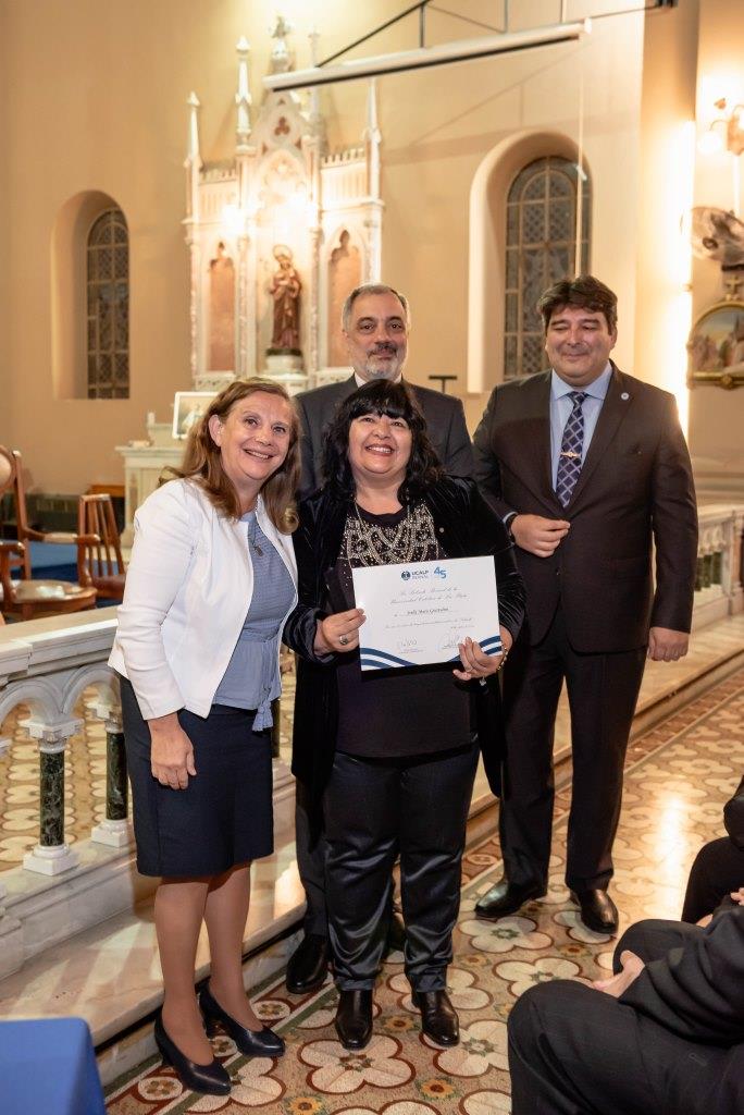 Acto de Colación y reconocimiento a docentes en la Subsede Bernal