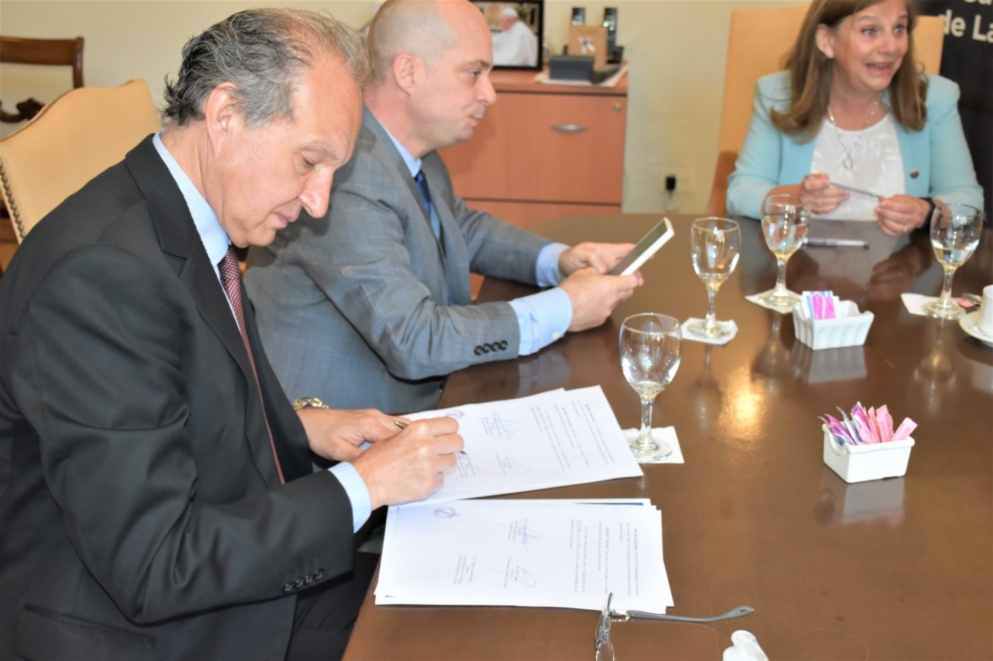 Convenio marco de colaboración entre la Universidad y Dirección Nacional de Promoción y Fortalecimiento para el Acceso a la Justicia del Min. De Justicia y DD.HH de la Nación.