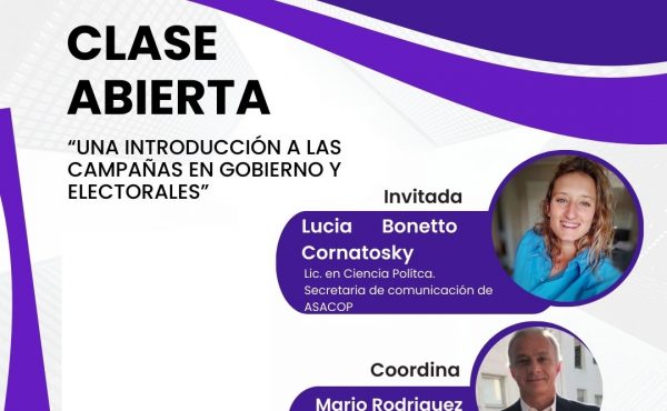 “Una introducción a las campañas en gobierno y electorales”