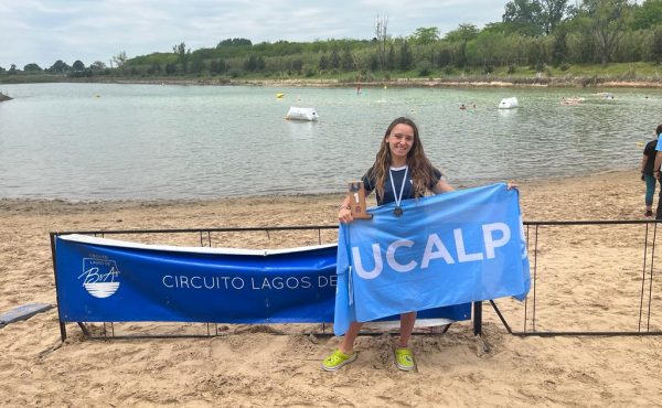 Alumna de la UCALP en la competencia “Lagos de Buenos Aires”