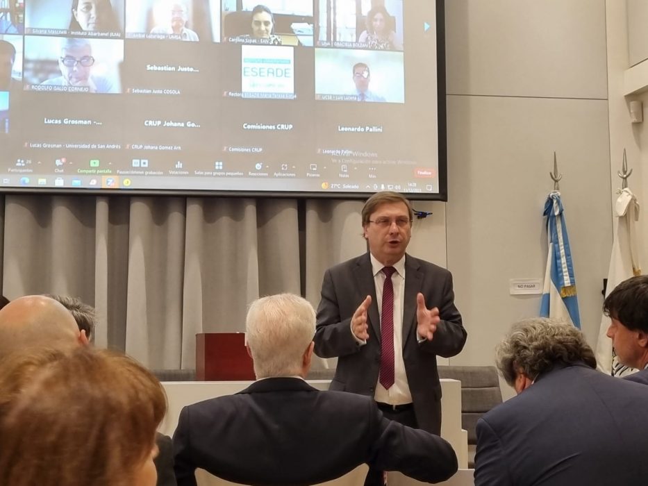 Nuevo Presidente del Consejo de Rectores de Universidades Privadas (CRUP)