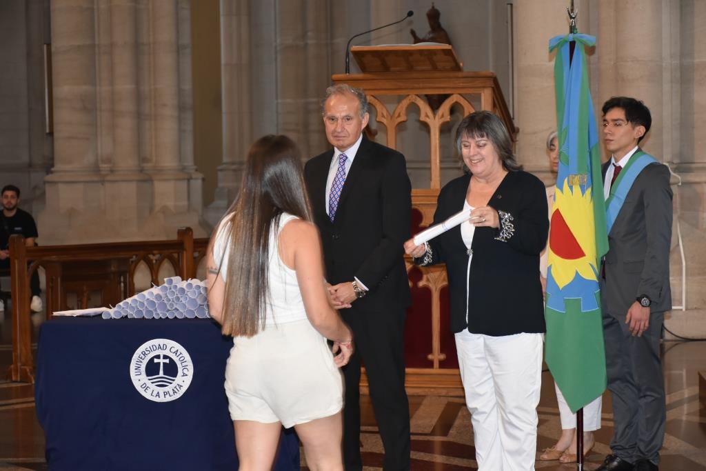 Se celebró el acto de Colación de Grado en la Facultad de Derecho y Ciencias Políticas