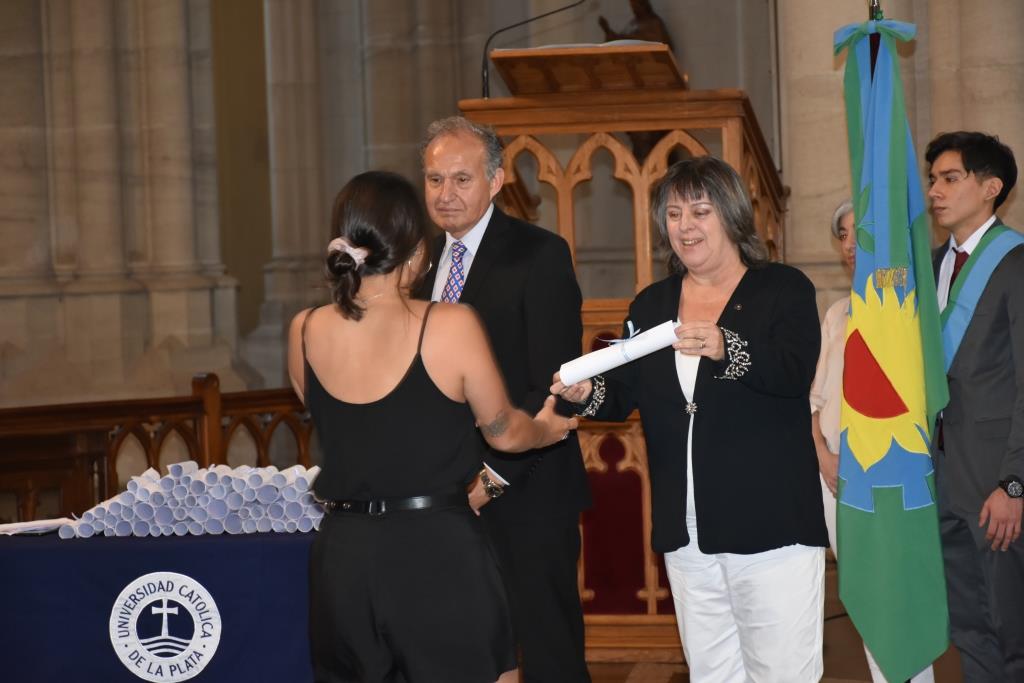 Se celebró el acto de Colación de Grado en la Facultad de Derecho y Ciencias Políticas