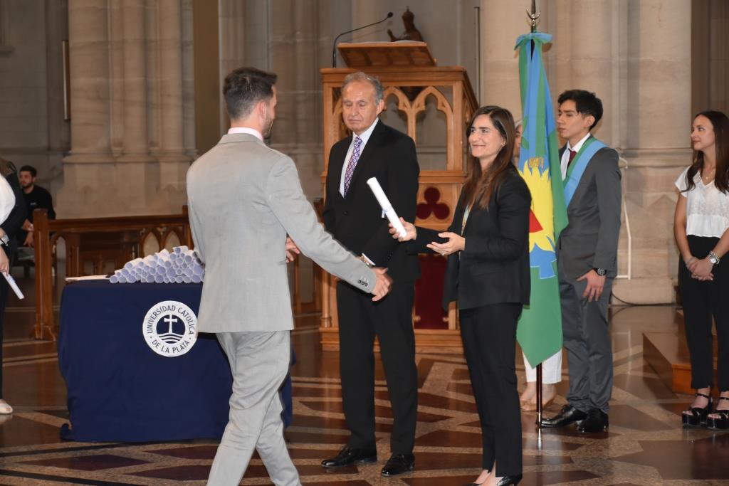 Se celebró el acto de Colación de Grado en la Facultad de Derecho y Ciencias Políticas