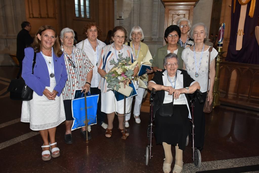 Junto a Monseñor Mestre celebramos la misa por el 60 aniversario de la UCALP
