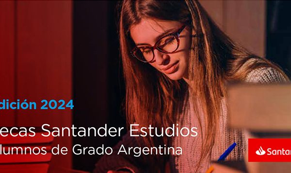 Becas Santander Estudios Alumnos de Grado 2024