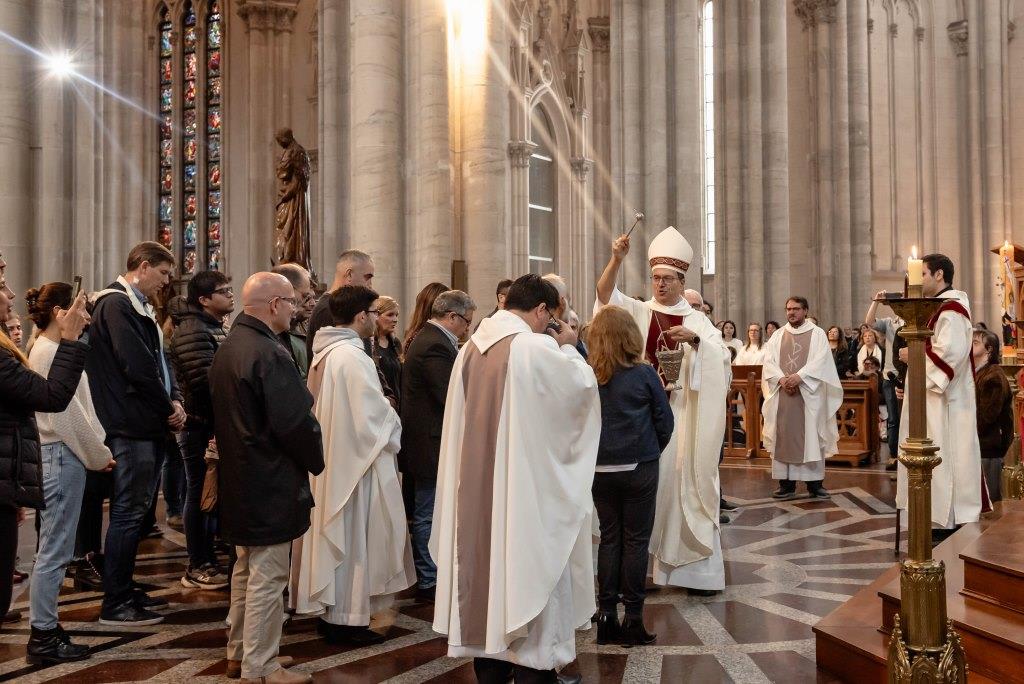 Misa en el marco de los 60 años con la participación de los colegios UCALP