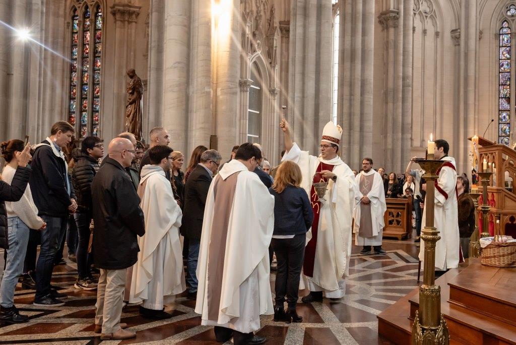 Misa en el marco de los 60 años con la participación de los colegios UCALP