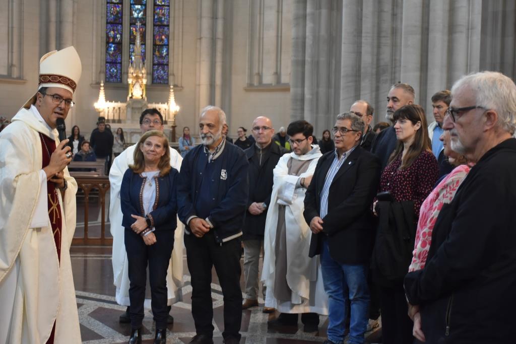Misa en el marco de los 60 años con la participación de los colegios UCALP