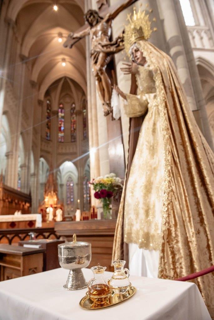 Misa en el marco de los 60 años con la participación de los colegios UCALP