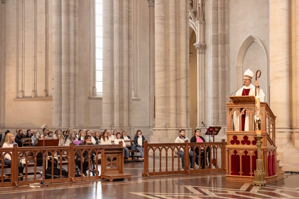 Misa en el marco de los 60 años con la participación de los colegios UCALP