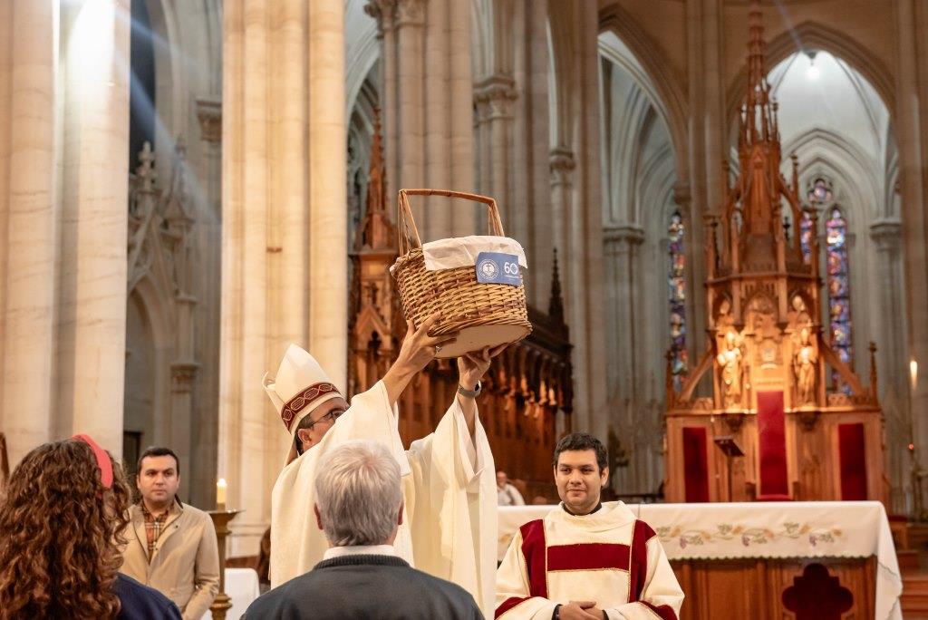 Misa en el marco de los 60 años con la participación de los colegios UCALP