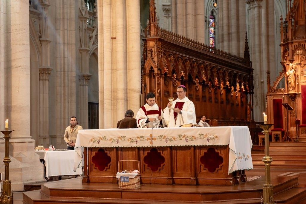 Misa en el marco de los 60 años con la participación de los colegios UCALP