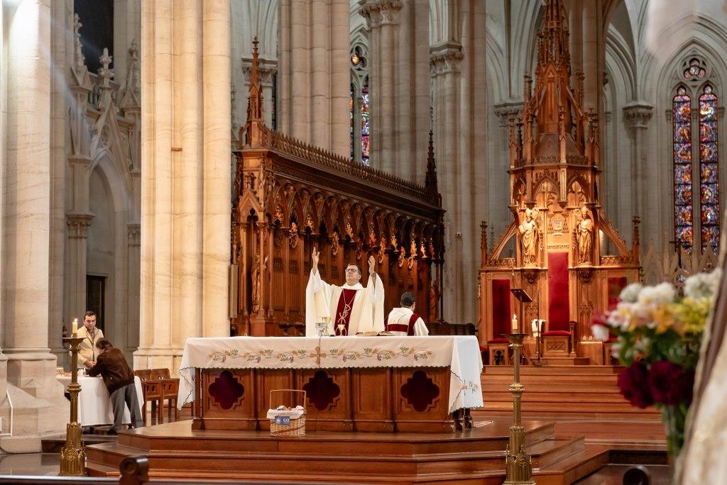 Misa en el marco de los 60 años con la participación de los colegios UCALP
