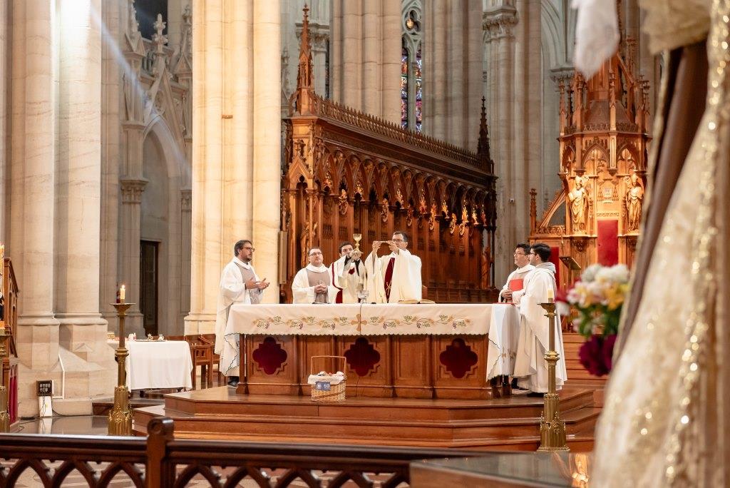Misa en el marco de los 60 años con la participación de los colegios UCALP