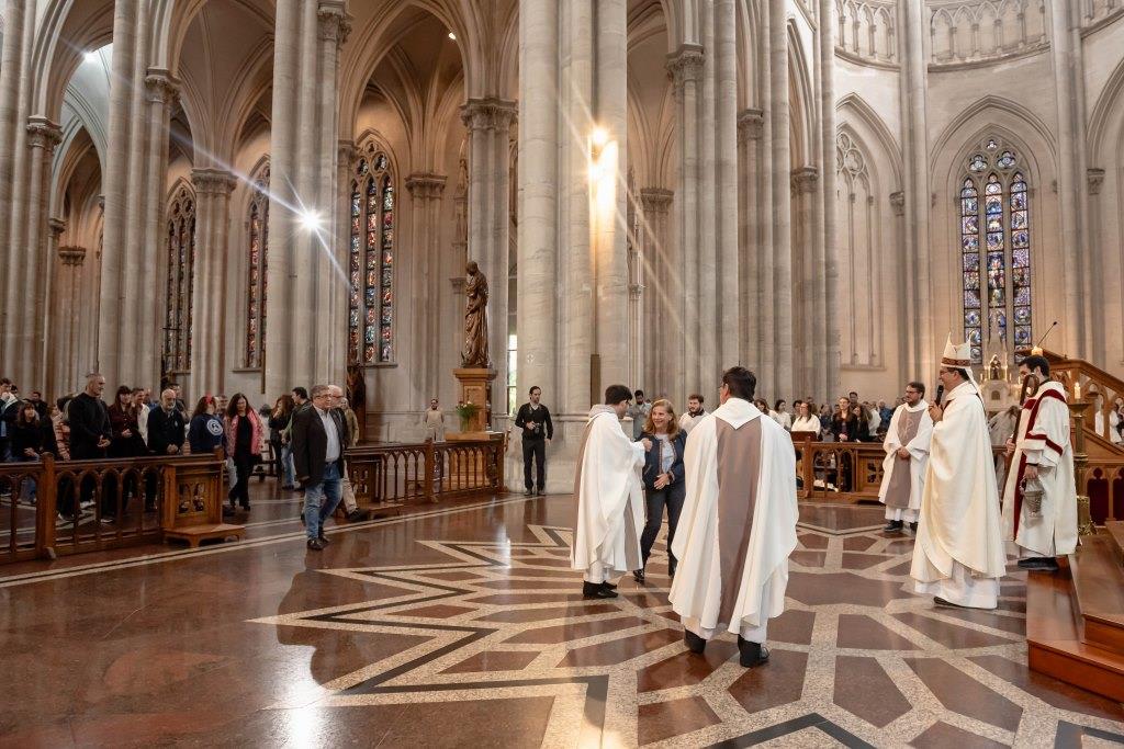 Misa en el marco de los 60 años con la participación de los colegios UCALP